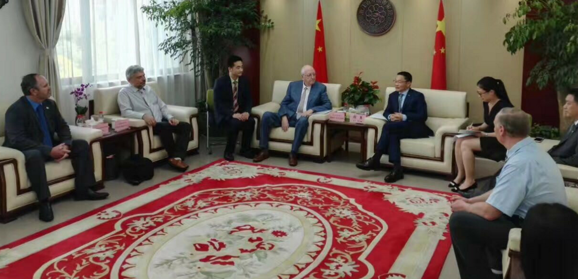 Jan Naude-Chinese Delegates-Meeting