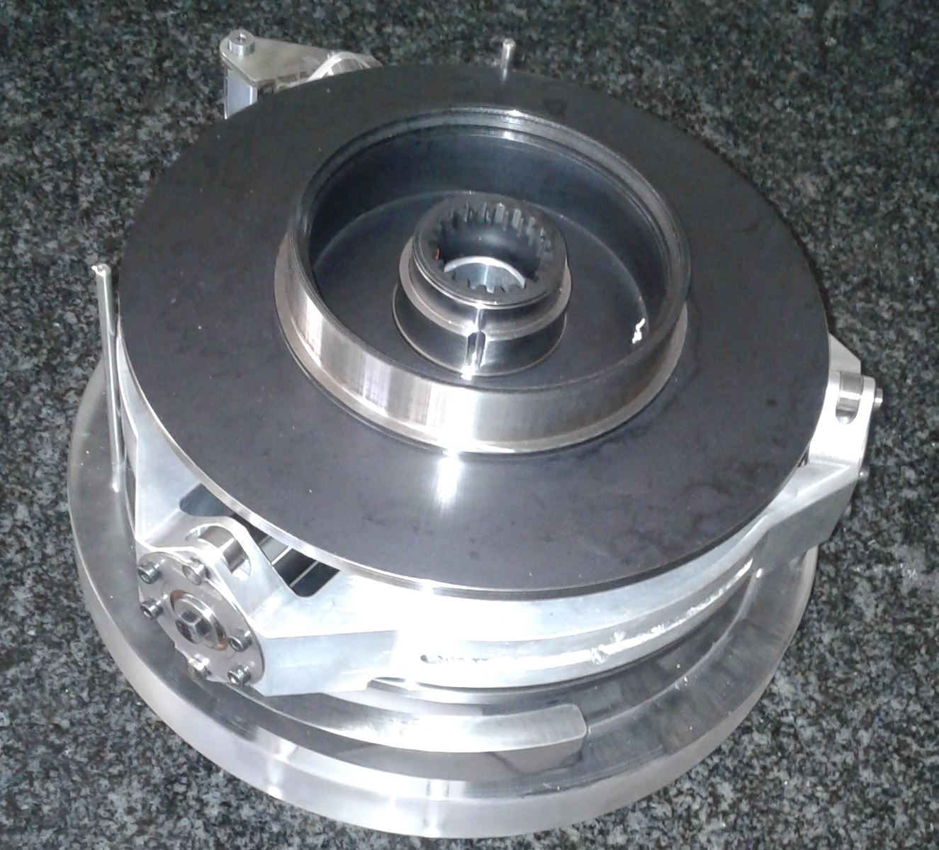 Prototype with Perspex housing