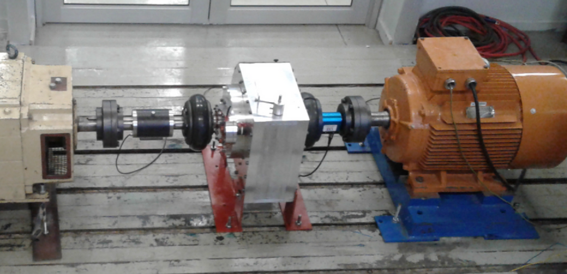 Test set-up of the RADIALcvt